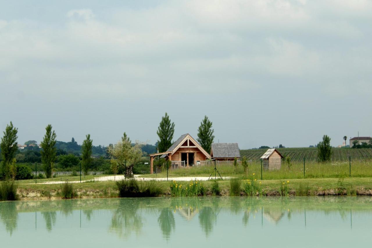 Shanti Lac Cabanes Gites Insolites Et Espace Bien-Etre Bordeaux Berson 外观 照片